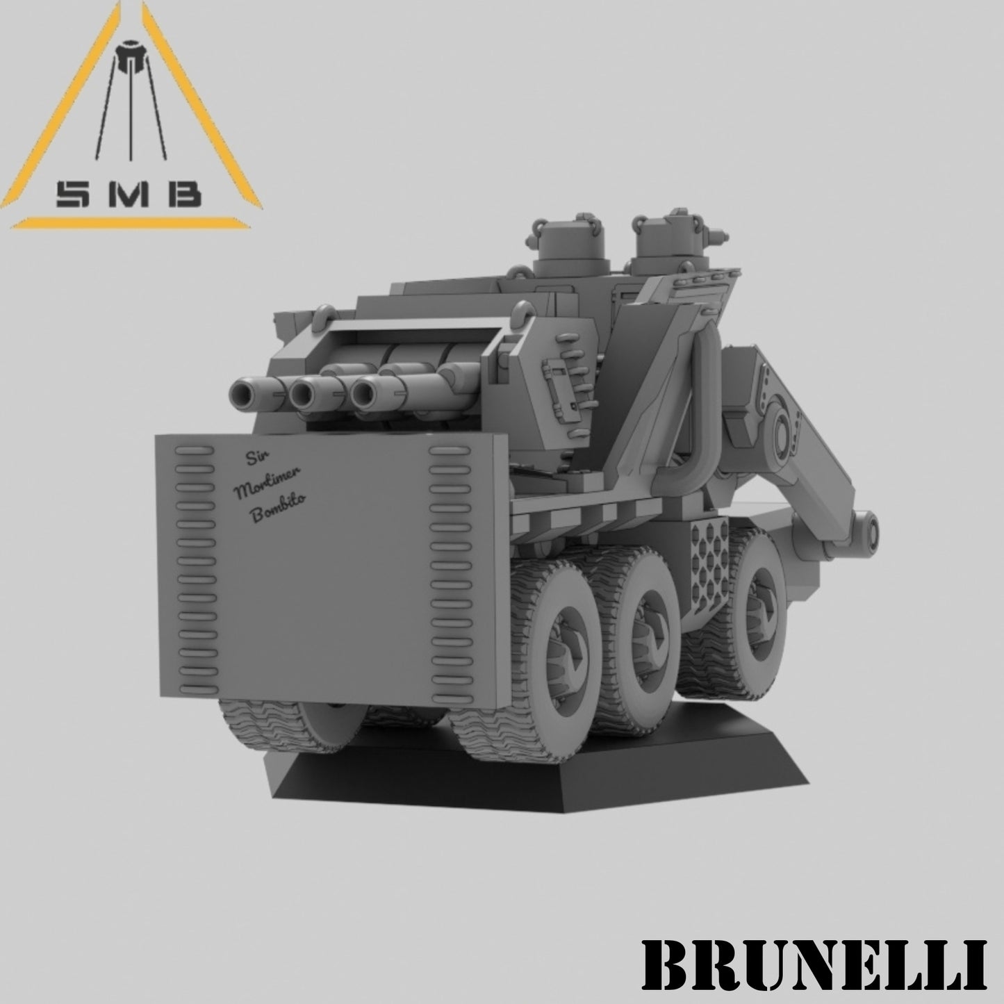 BRUNELLI IT2 - Alternate Battletech Model - By Sir Mortimer Bombito