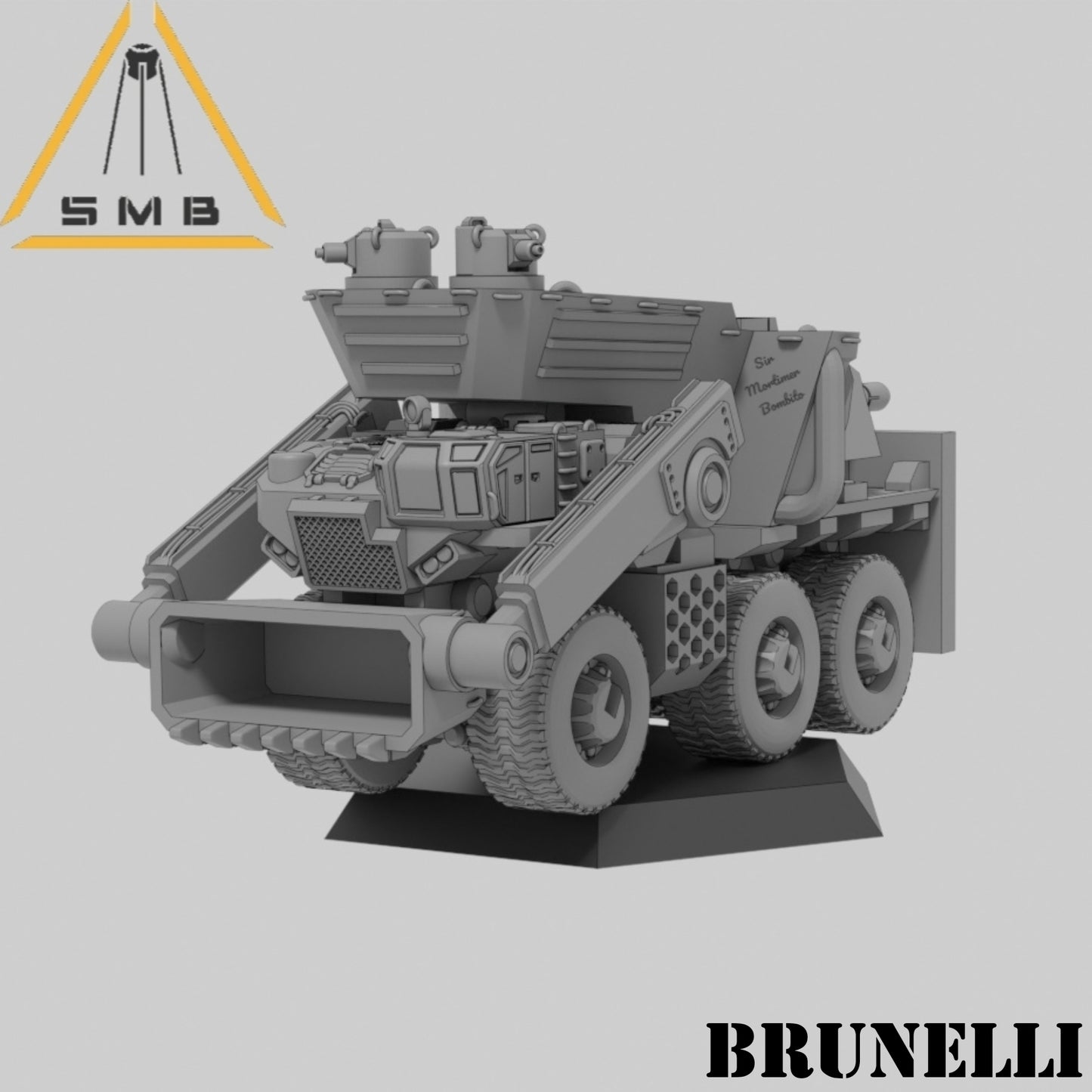 BRUNELLI IT2 - Alternate Battletech Model - By Sir Mortimer Bombito