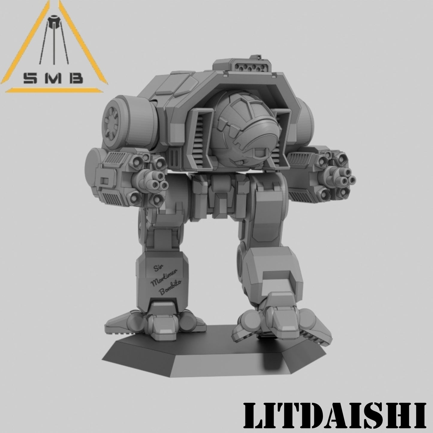 LITDAISHI P E - Alternate Battletech Model - By Sir Mortimer Bombito