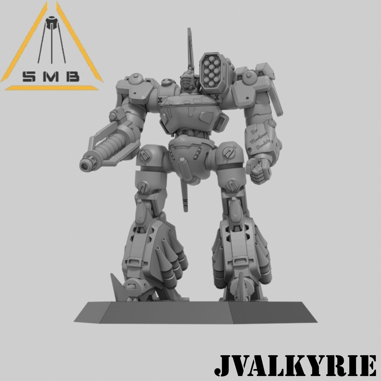 JVALKYRIE - Alternate Battletech Model - By Sir Mortimer Bombito