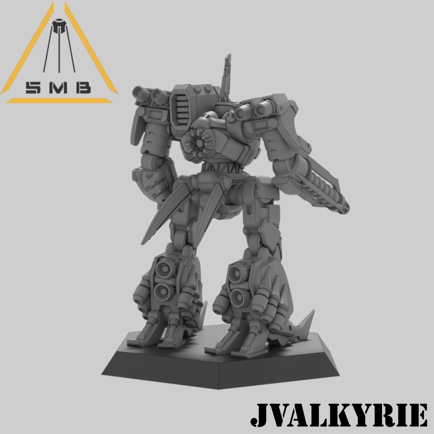 JVALKYRIE - Alternate Battletech Model - By Sir Mortimer Bombito