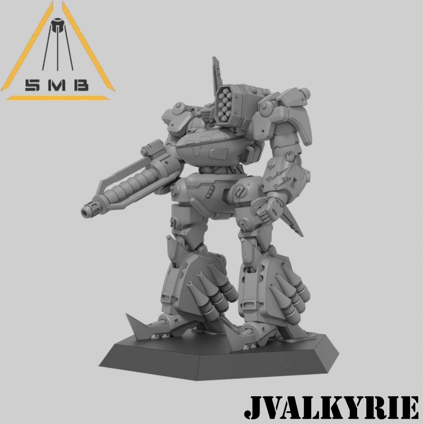 JVALKYRIE - Alternate Battletech Model - By Sir Mortimer Bombito