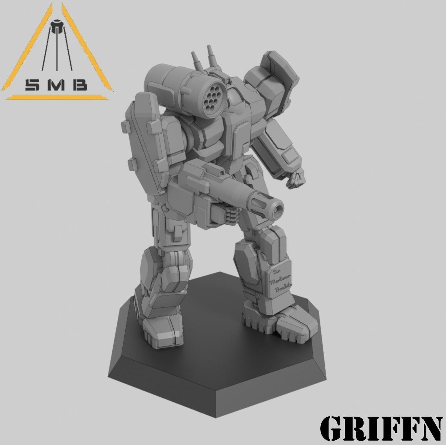 GRIFFN 1N - Alternate Battletech Model - By Sir Mortimer Bombito