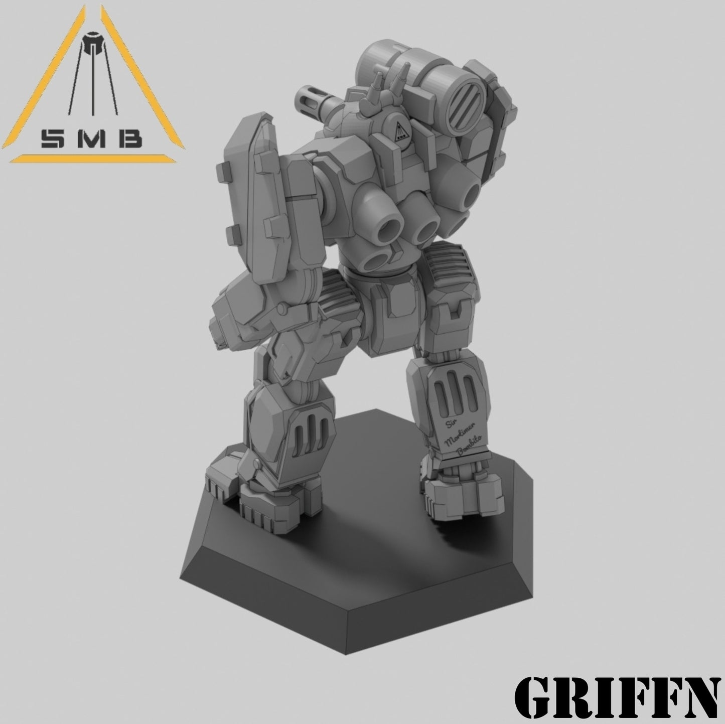 GRIFFN 1N - Alternate Battletech Model - By Sir Mortimer Bombito