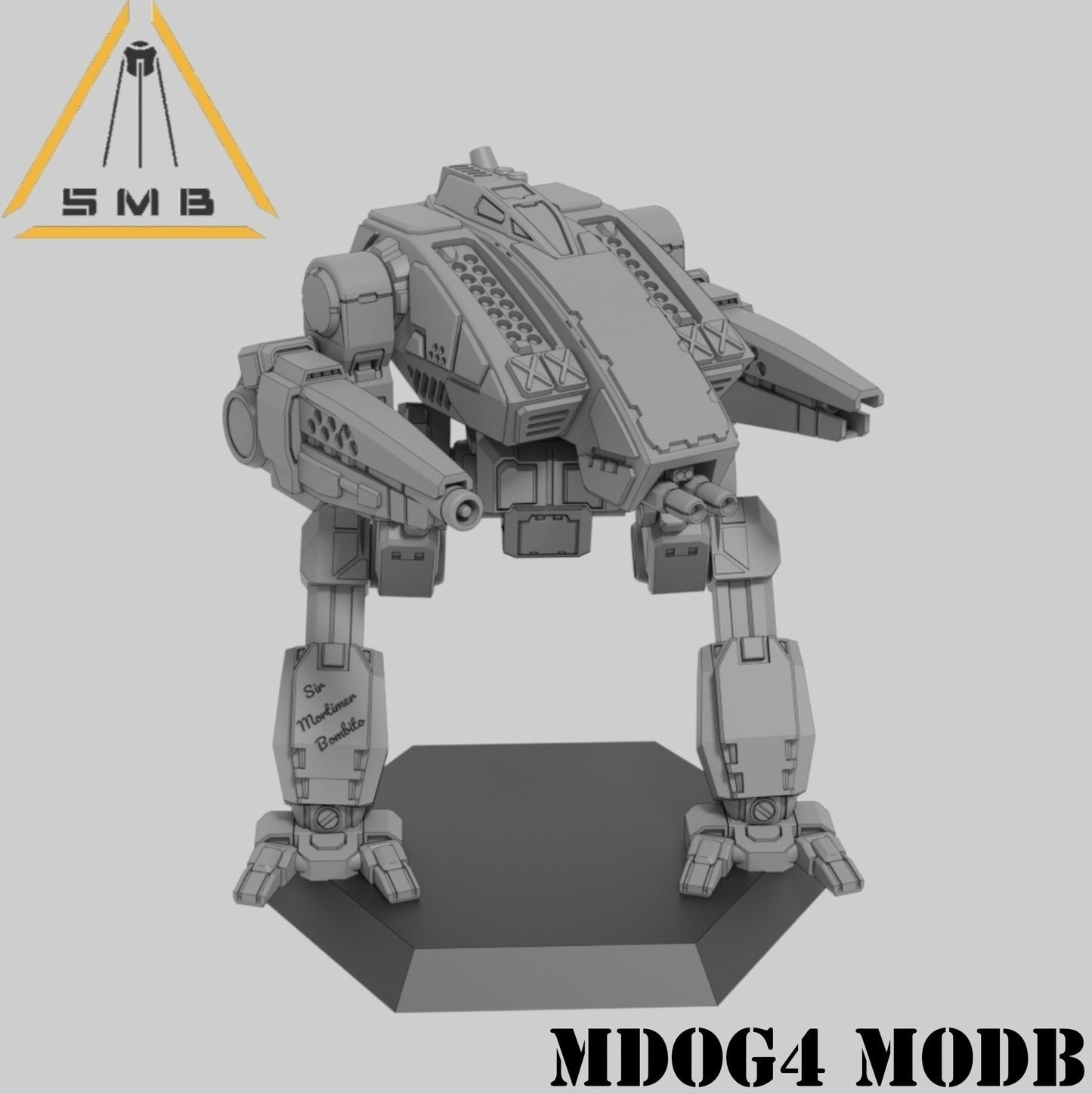 MDOG 4 MODB - Alternate Battletech Model - By Sir Mortimer Bombito