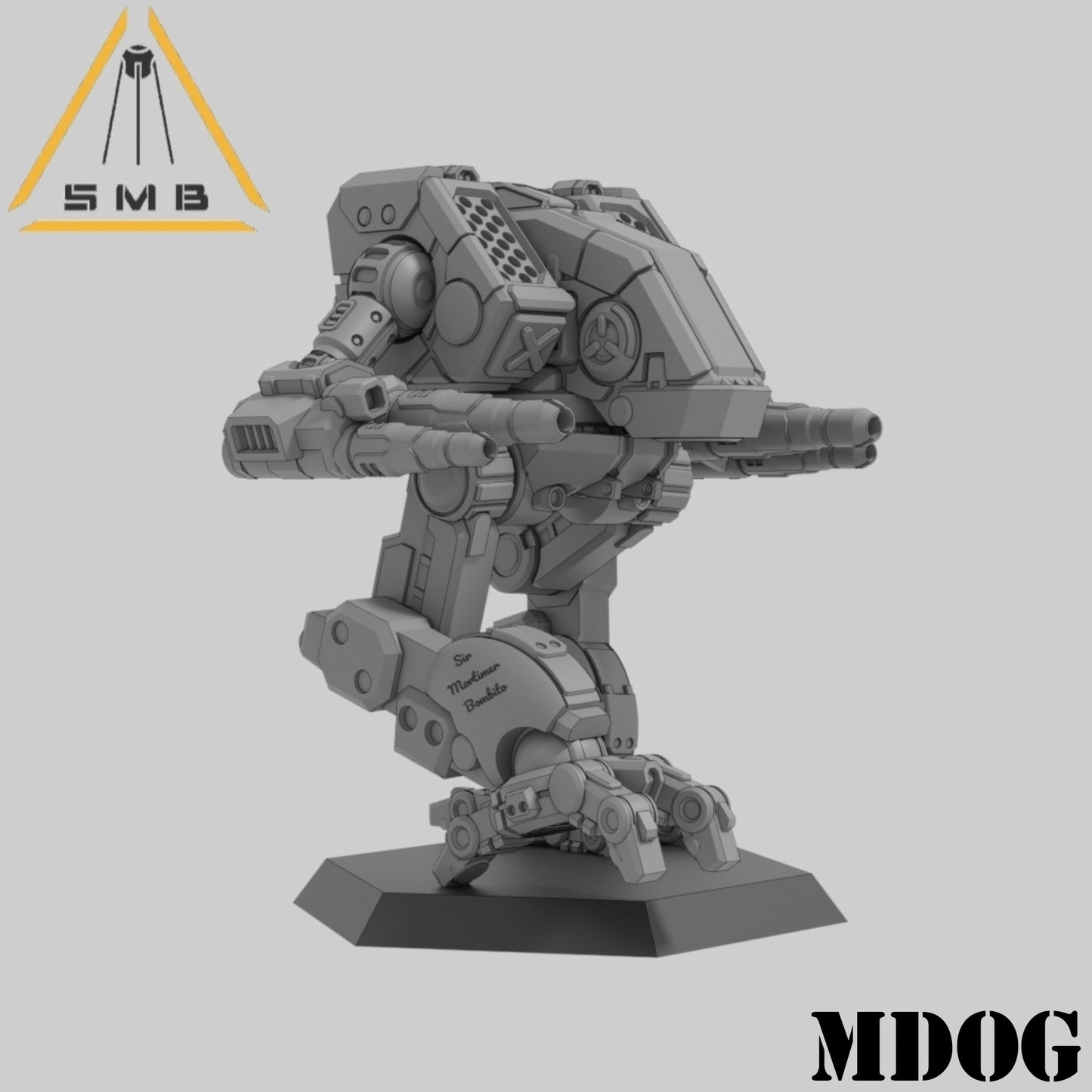 MDog P - Alternate Battletech Model - By Sir Mortimer Bombito