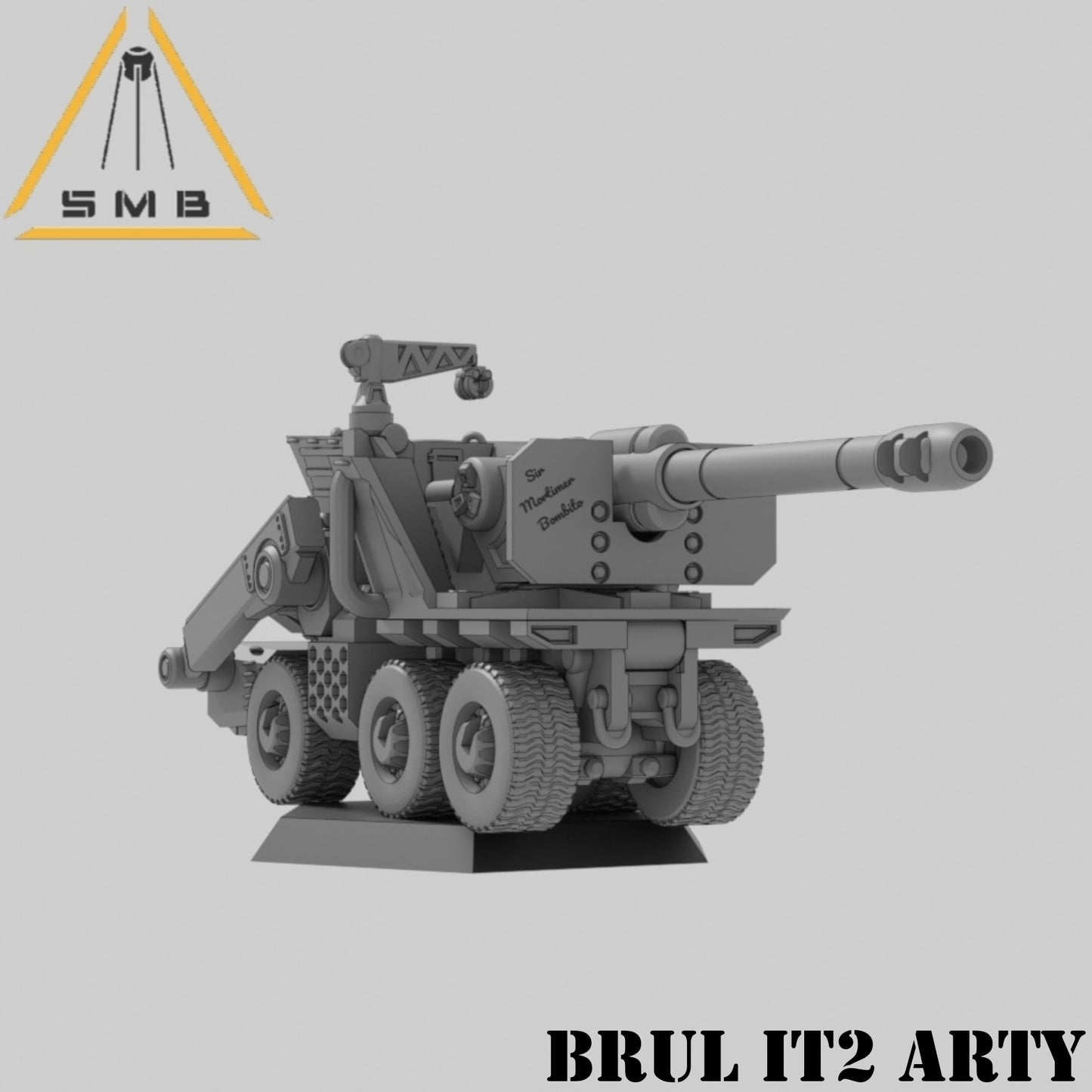 BRUNELLI IT2 ARTY - Alternate Battletech Model - By Sir Mortimer Bombito