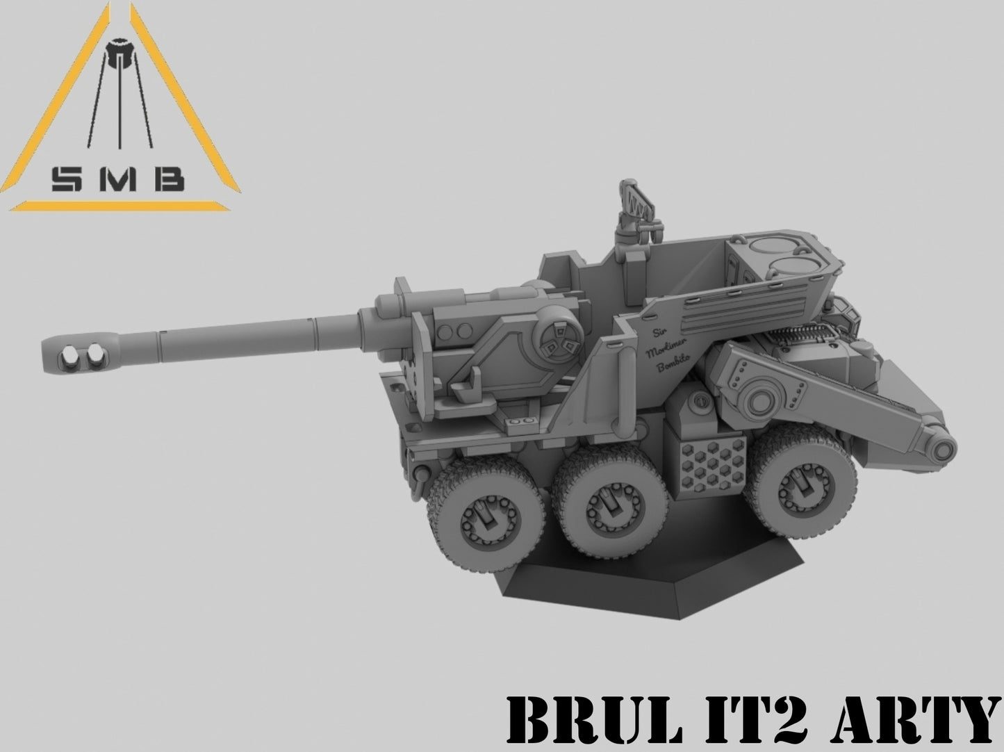 BRUNELLI IT2 ARTY - Alternate Battletech Model - By Sir Mortimer Bombito