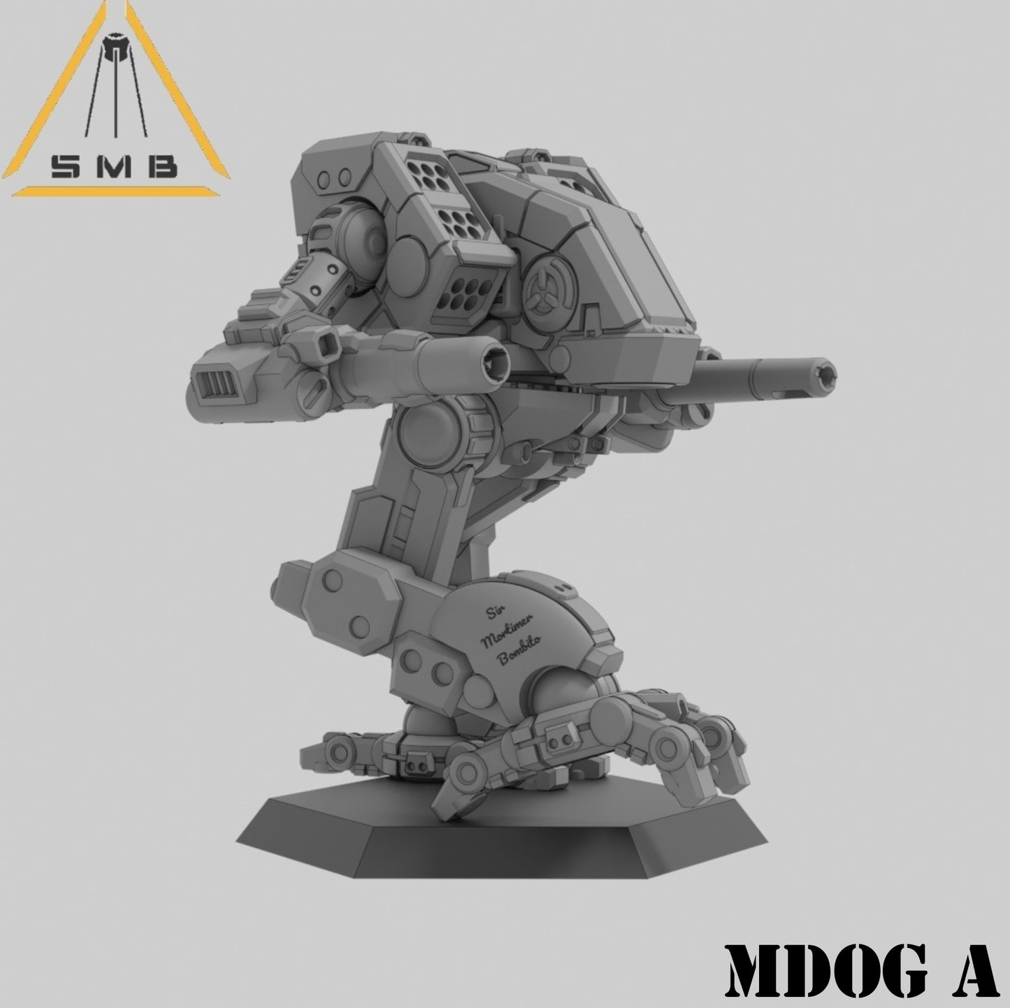 MDog A - Alternate Battletech Model - By Sir Mortimer Bombito