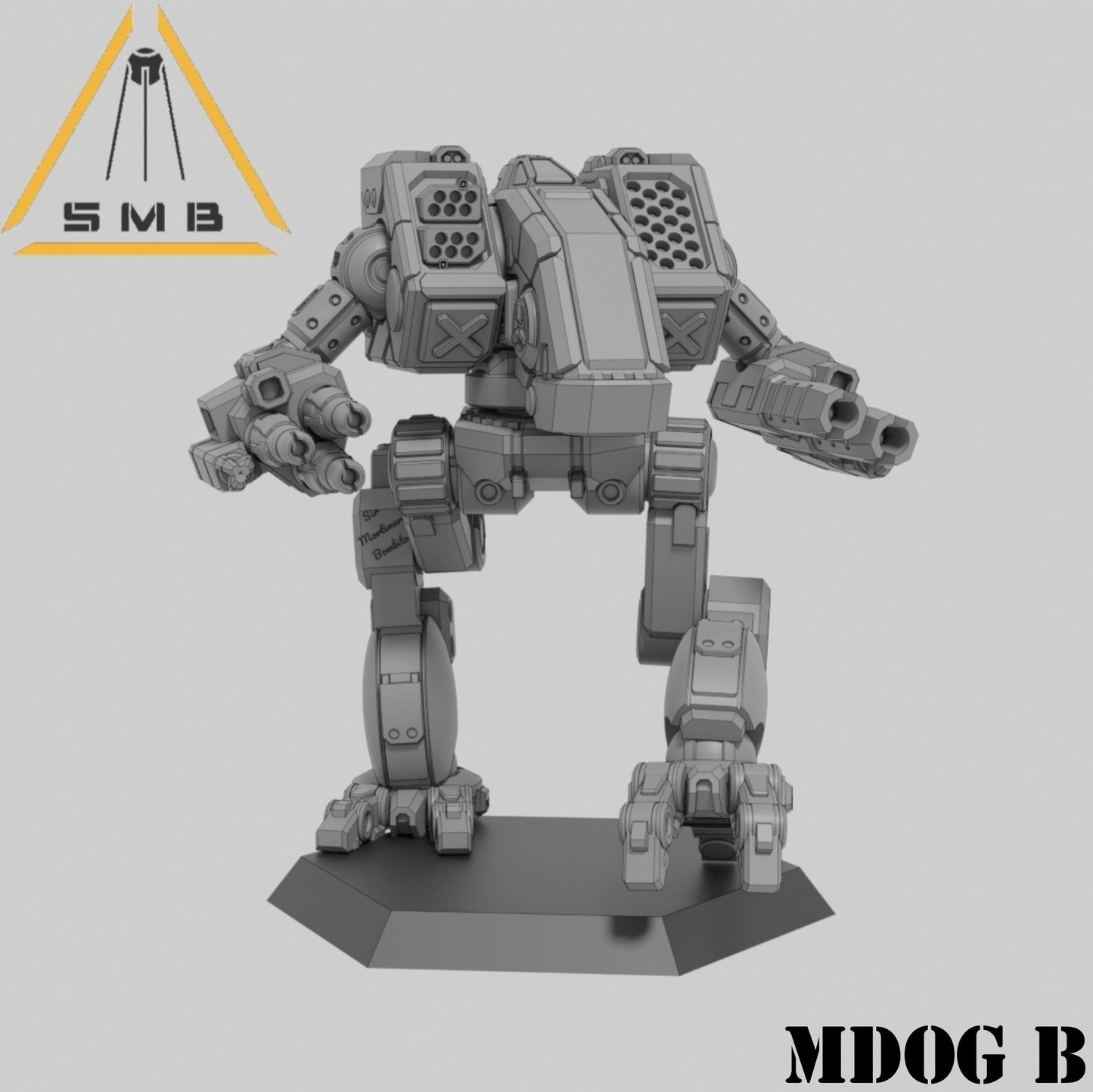 MDog B - Alternate Battletech Model - By Sir Mortimer Bombito