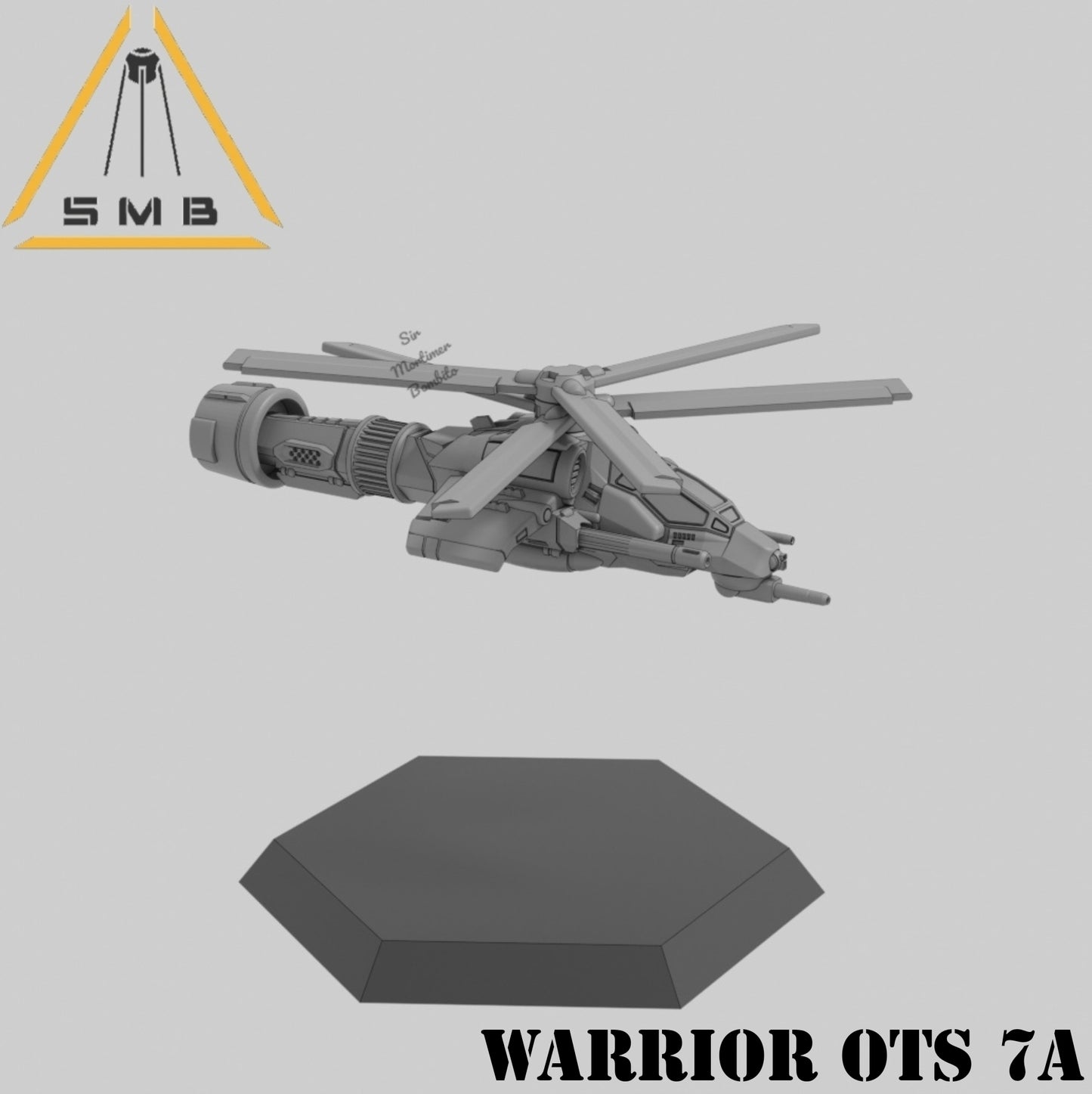 WARRIOROTS 7A - Alternate Battletech Model - By Sir Mortimer Bombito