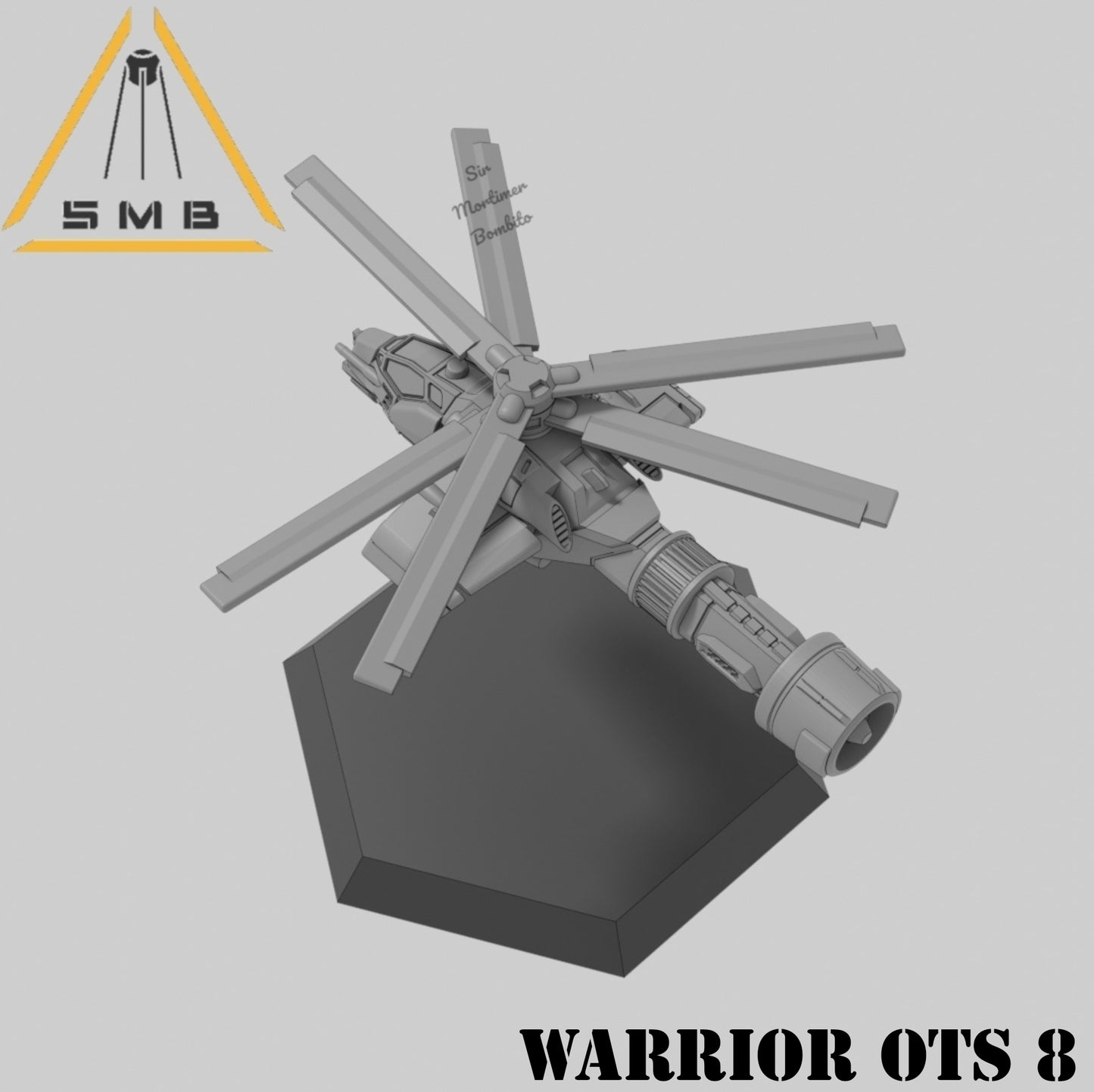 WarriorOTS 8 - Alternate Battletech Model - By Sir Mortimer Bombito