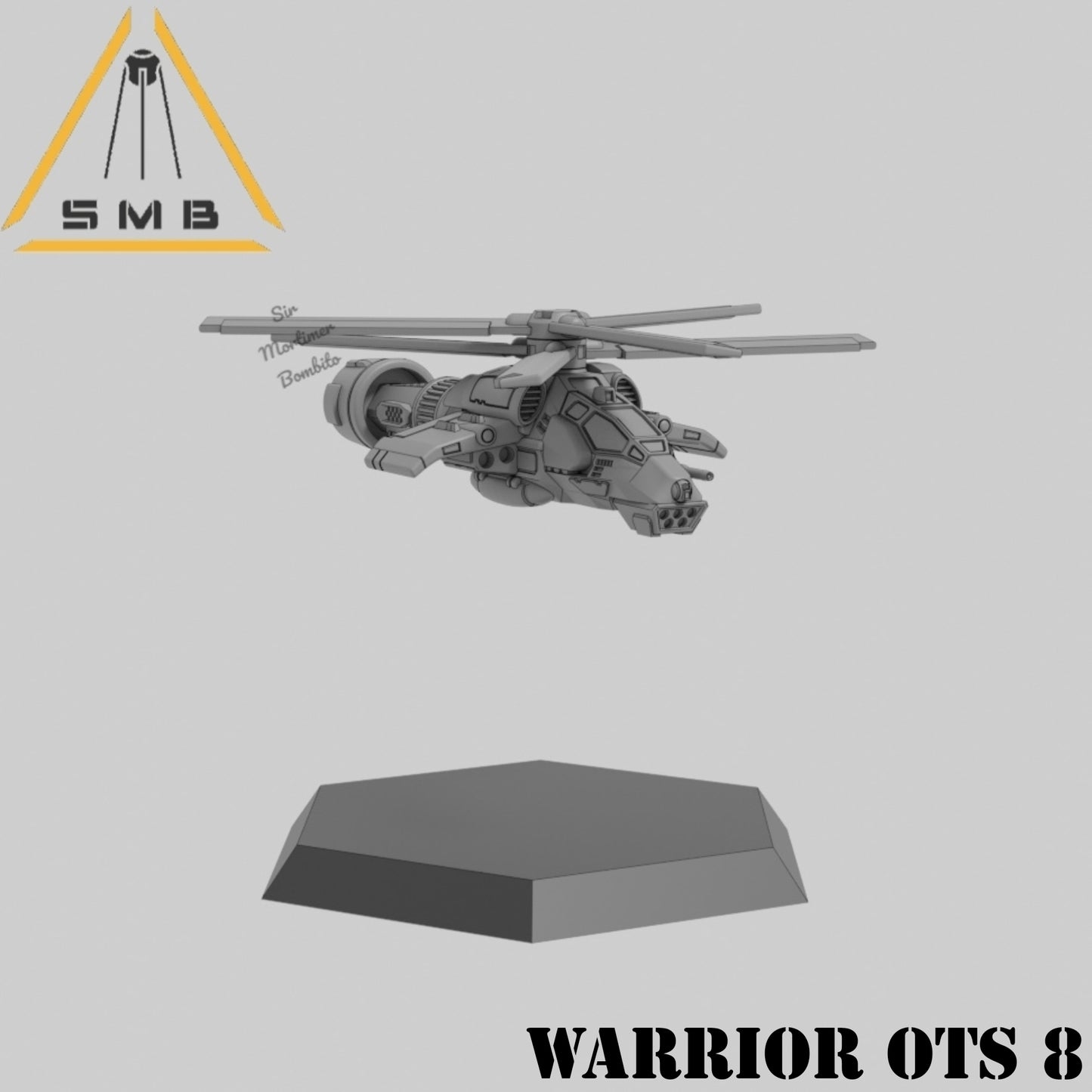 WarriorOTS 8 - Alternate Battletech Model - By Sir Mortimer Bombito