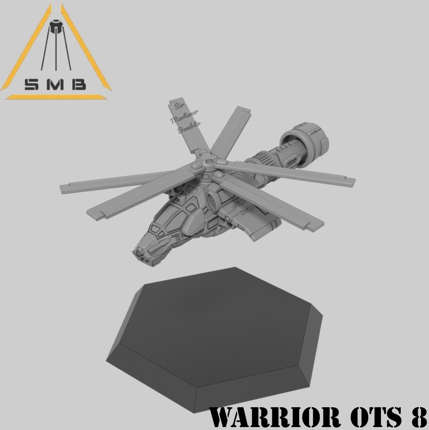 WarriorOTS 8 - Alternate Battletech Model - By Sir Mortimer Bombito