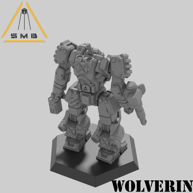 Wolverin - Alternate Battletech Model - By Sir Mortimer Bombito