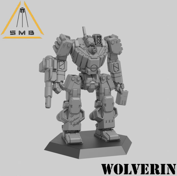 Wolverin - Alternate Battletech Model - By Sir Mortimer Bombito