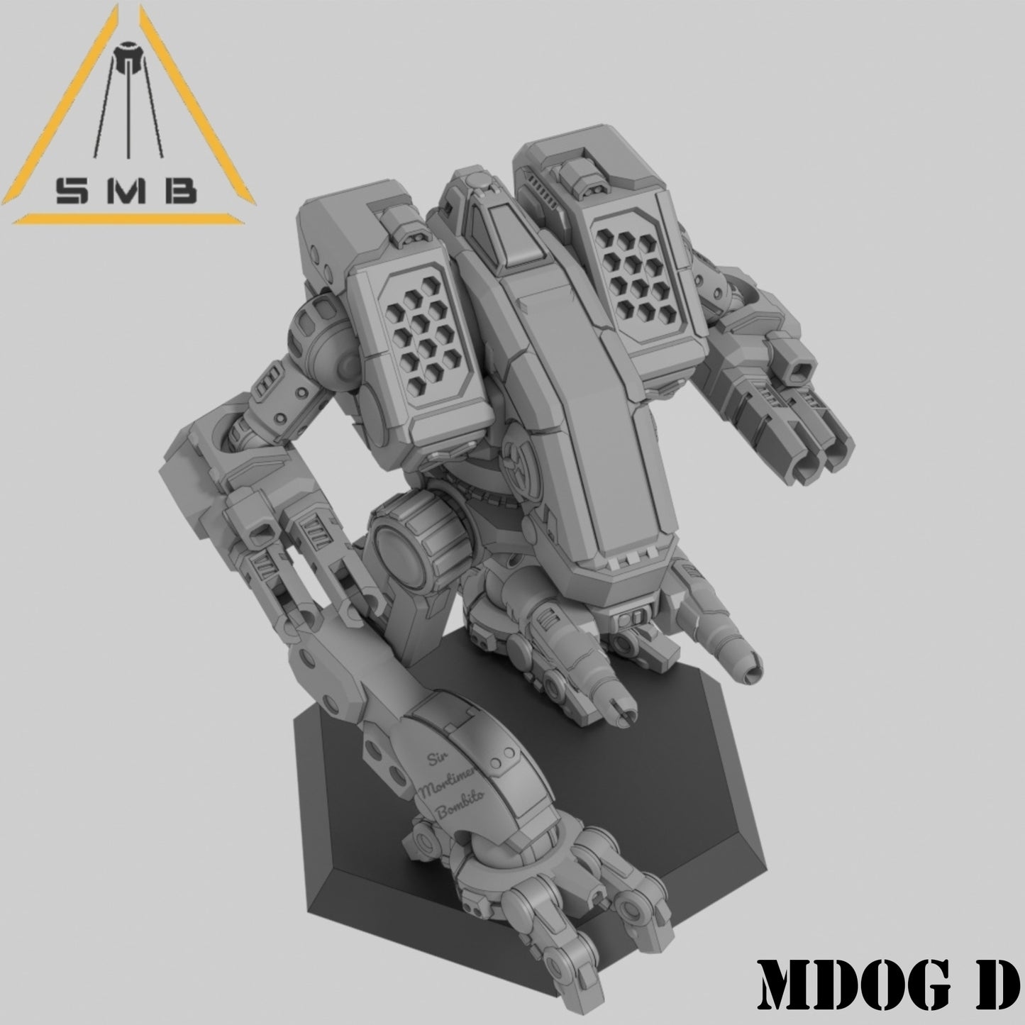 MDog ModD - Alternate Battletech Model - By Sir Mortimer Bombito