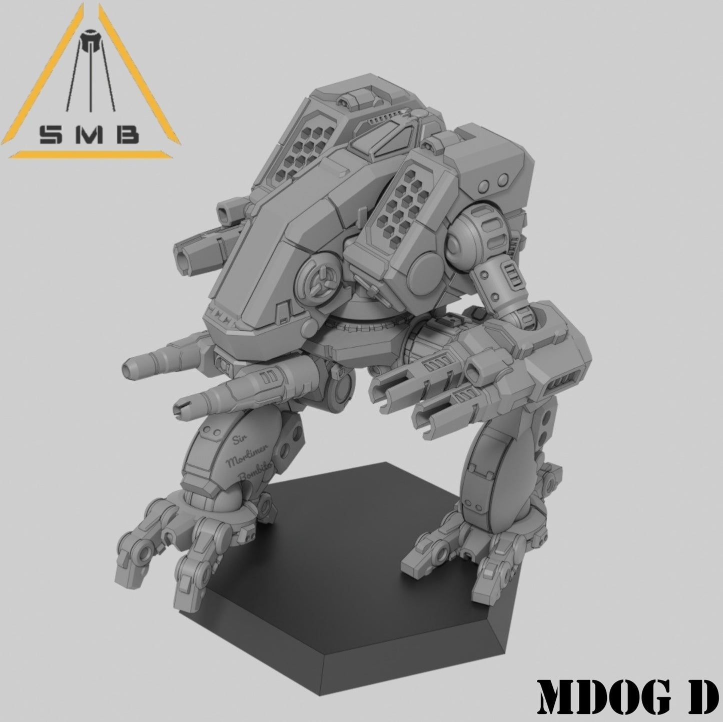 MDog ModD - Alternate Battletech Model - By Sir Mortimer Bombito