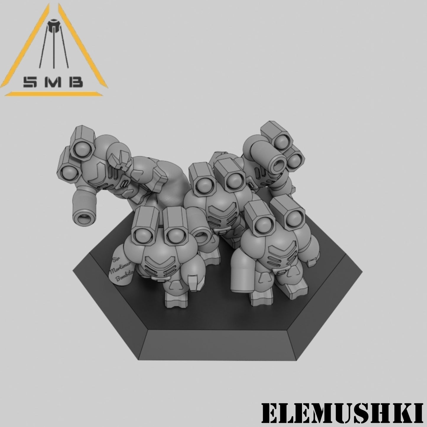 ElemUski - Alternate Battletech Model - By Sir Mortimer Bombito