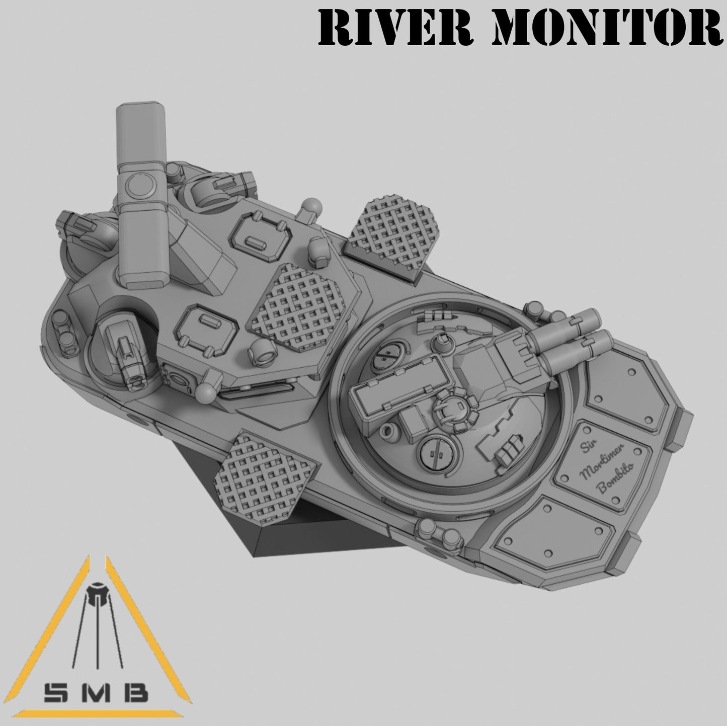 River Monitor - Alternate Battletech Model - By Sir Mortimer Bombito