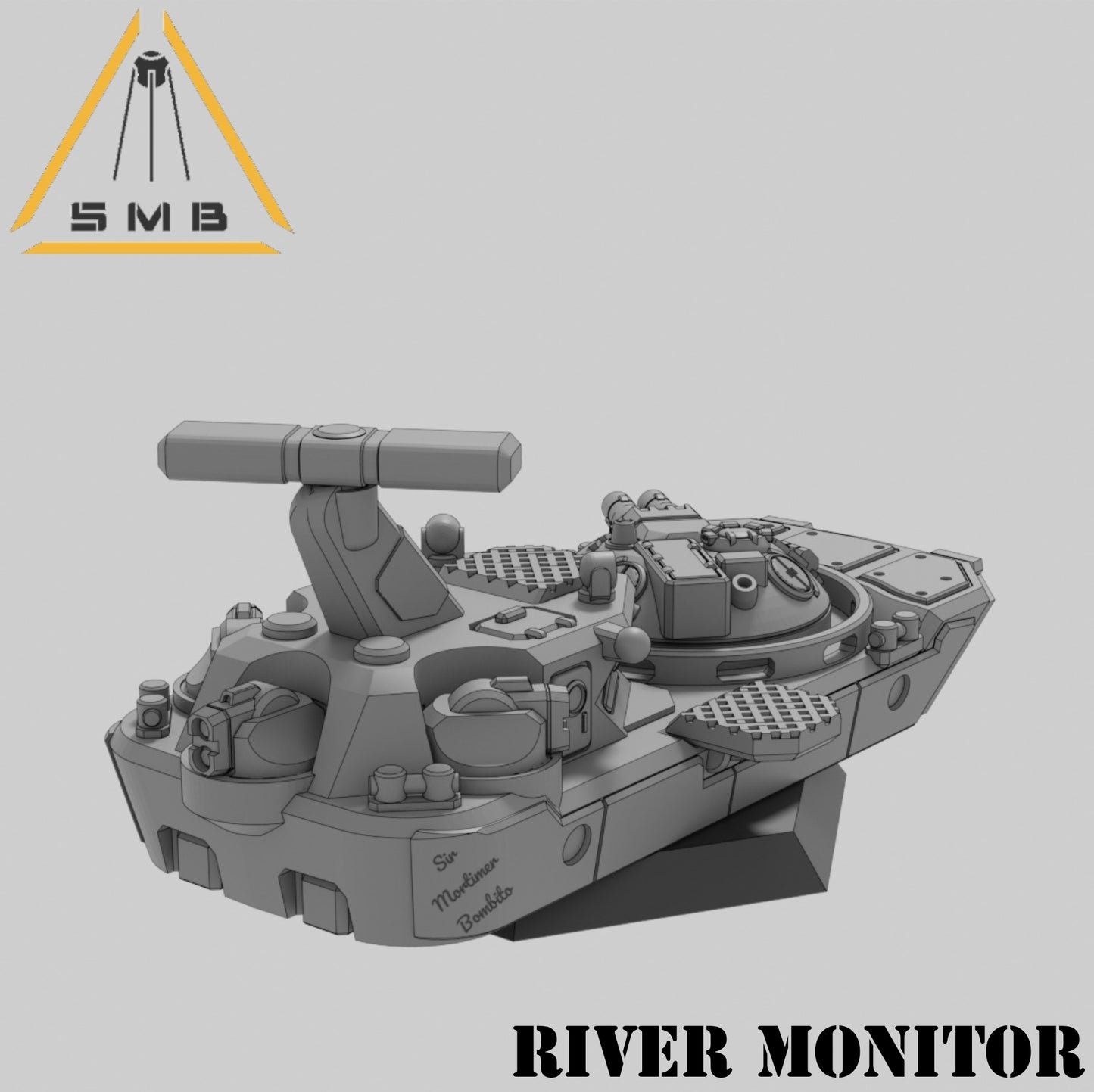 River Monitor - Alternate Battletech Model - By Sir Mortimer Bombito