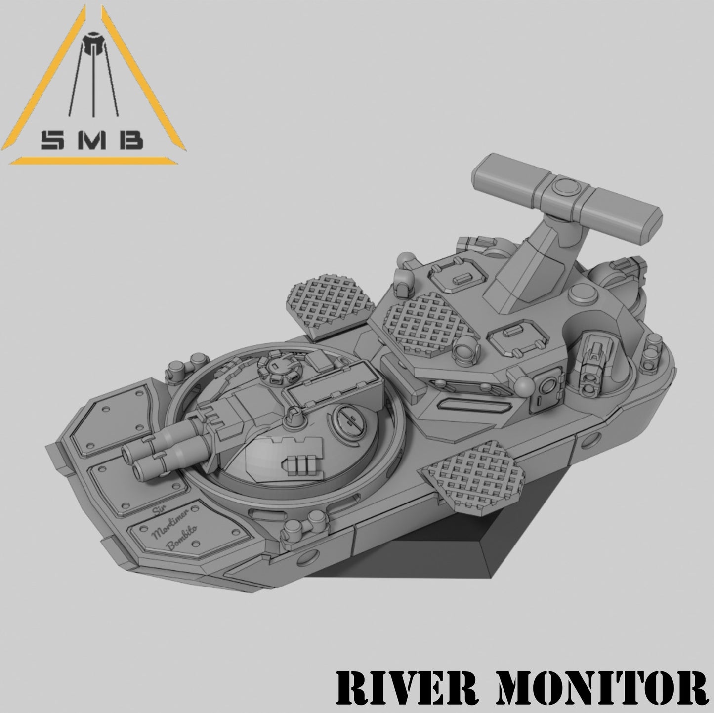 River Monitor - Alternate Battletech Model - By Sir Mortimer Bombito