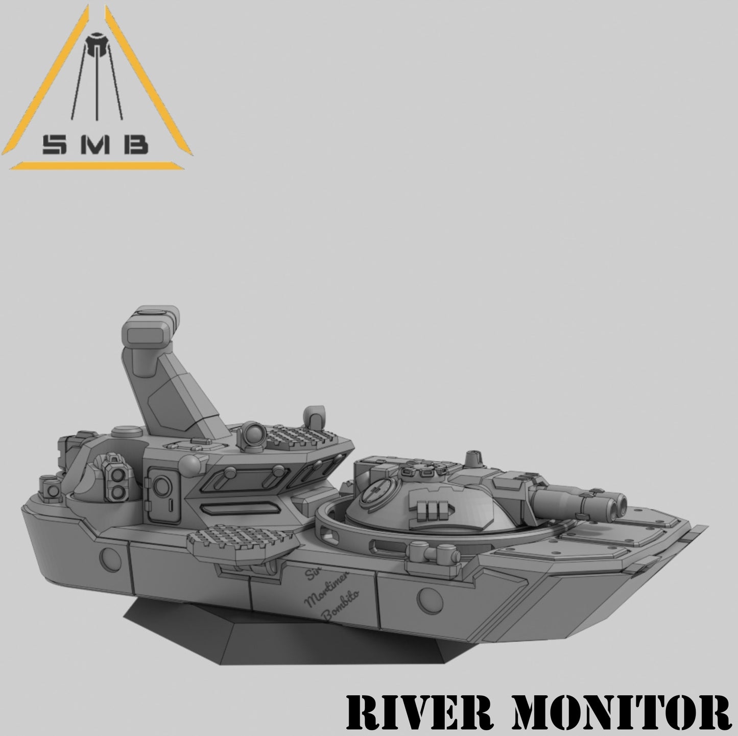 River Monitor - Alternate Battletech Model - By Sir Mortimer Bombito