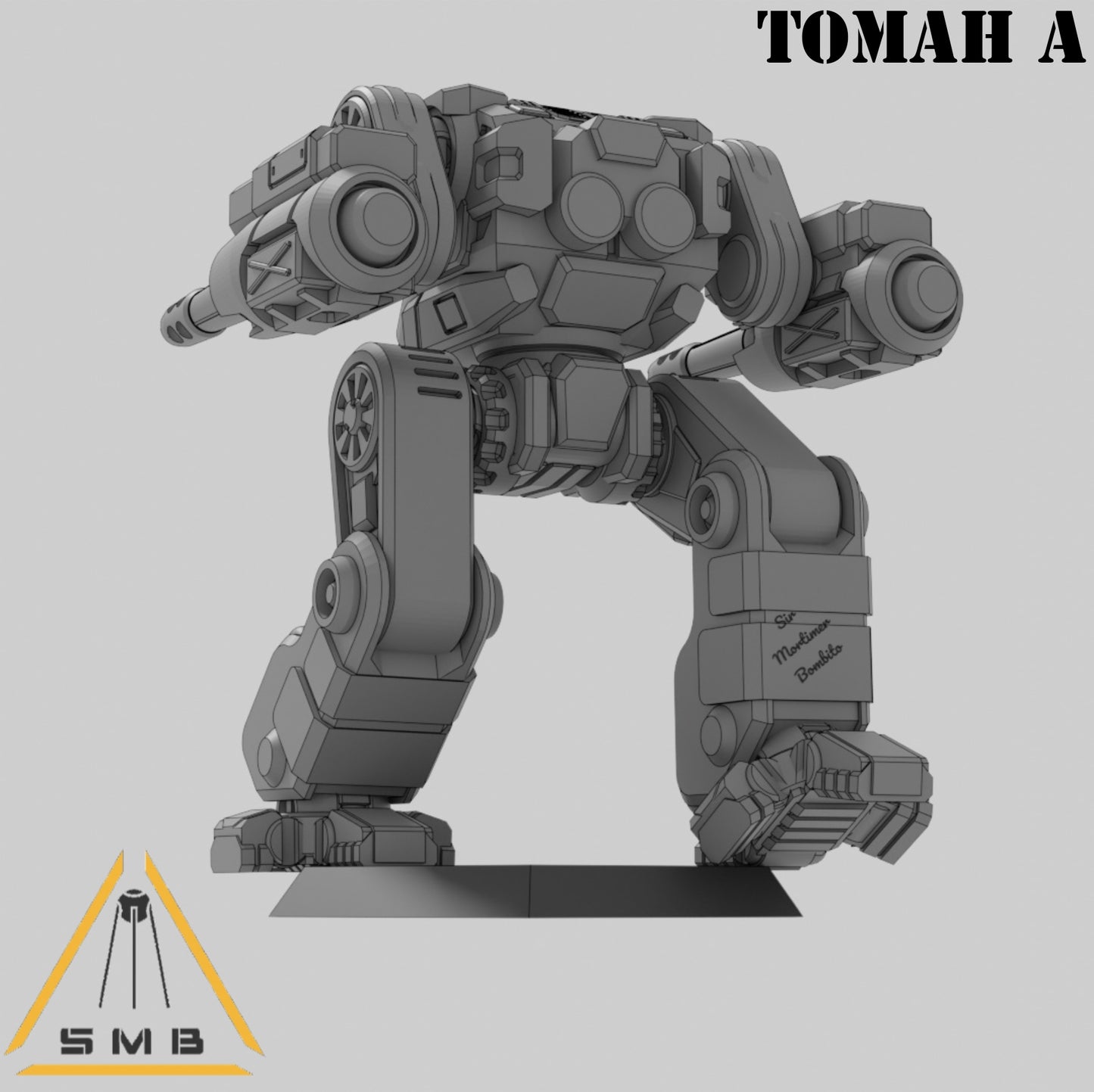 TOMAH2 MODA - Alternate Battletech Model - By Sir Mortimer Bombito