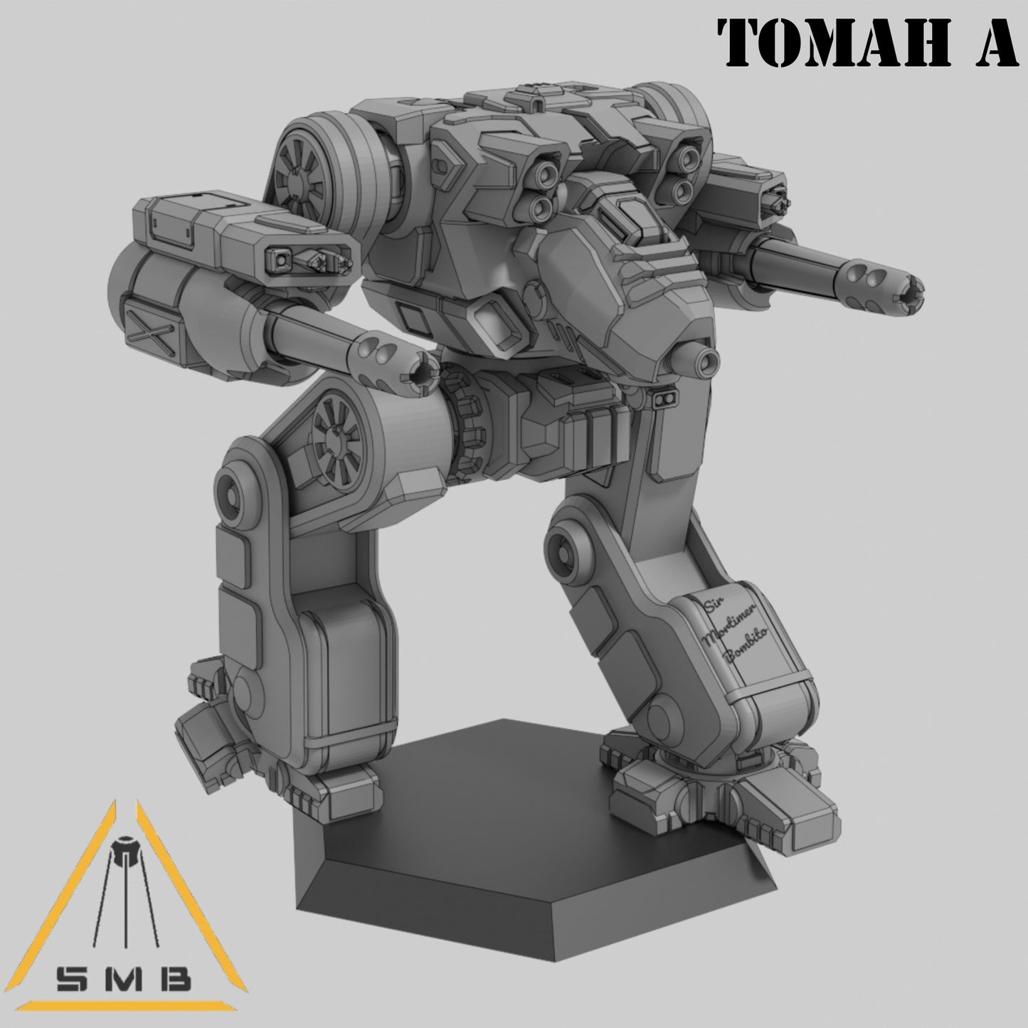 TOMAH2 MODA - Alternate Battletech Model - By Sir Mortimer Bombito