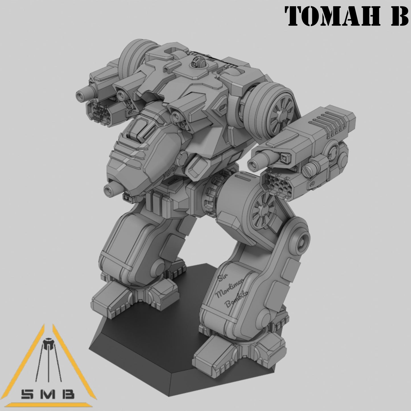 TOMAH2 MODB - Alternate Battletech Model - By Sir Mortimer Bombito