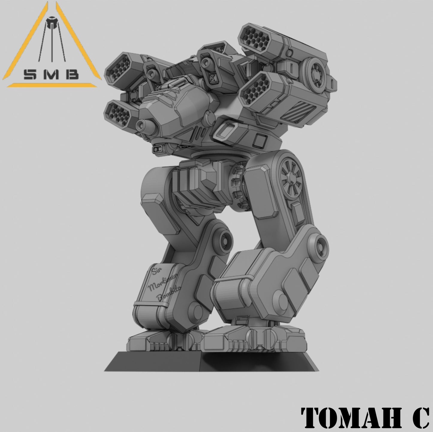 TOMAH MODC - Alternate Battletech Model - By Sir Mortimer Bombito