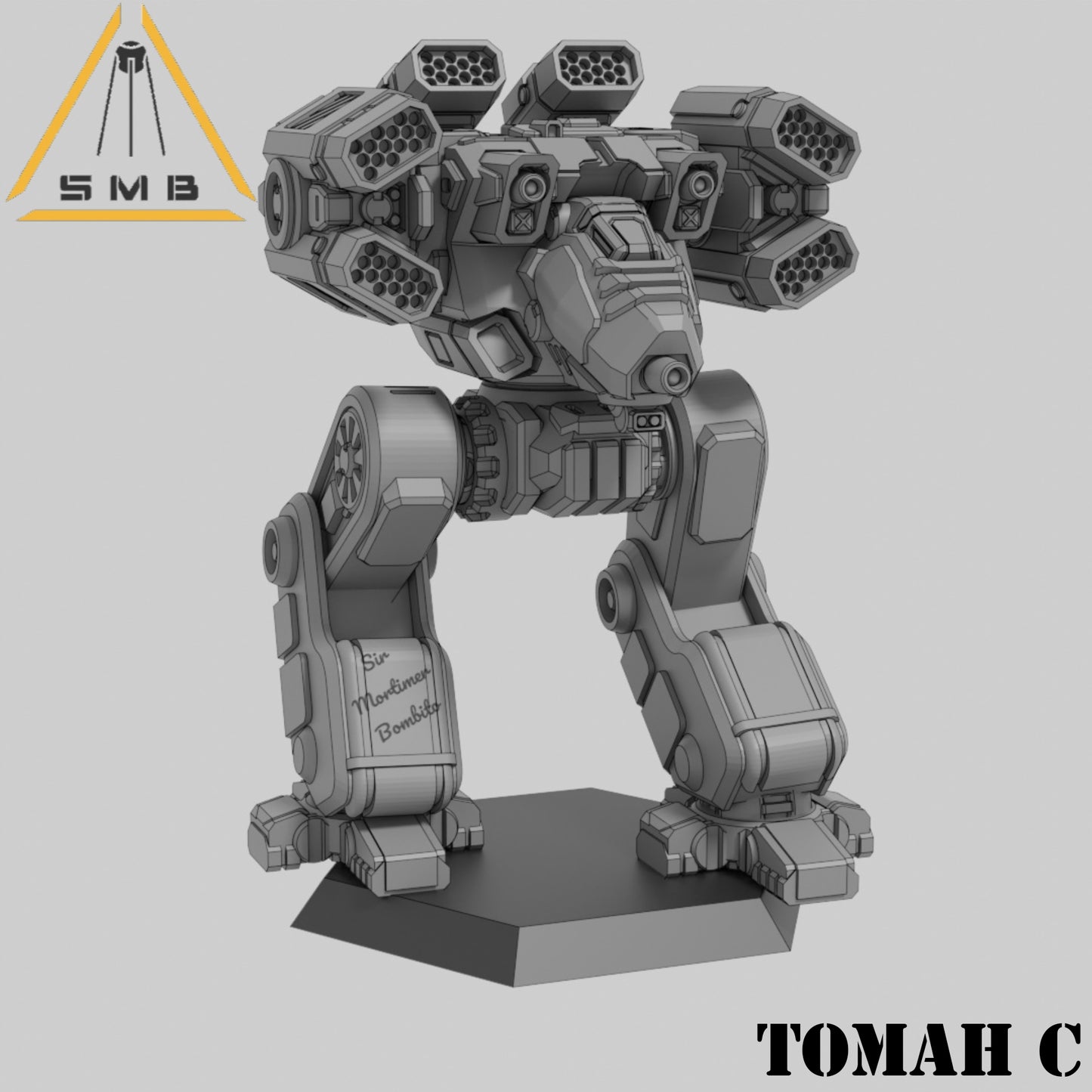 TOMAH MODC - Alternate Battletech Model - By Sir Mortimer Bombito