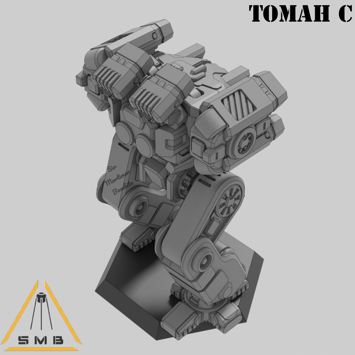 TOMAH MODC - Alternate Battletech Model - By Sir Mortimer Bombito