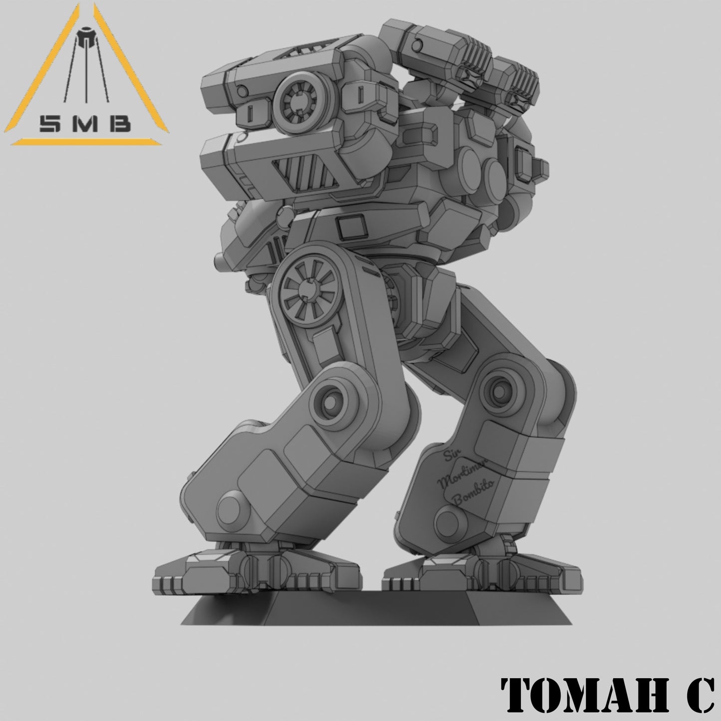 TOMAH MODC - Alternate Battletech Model - By Sir Mortimer Bombito