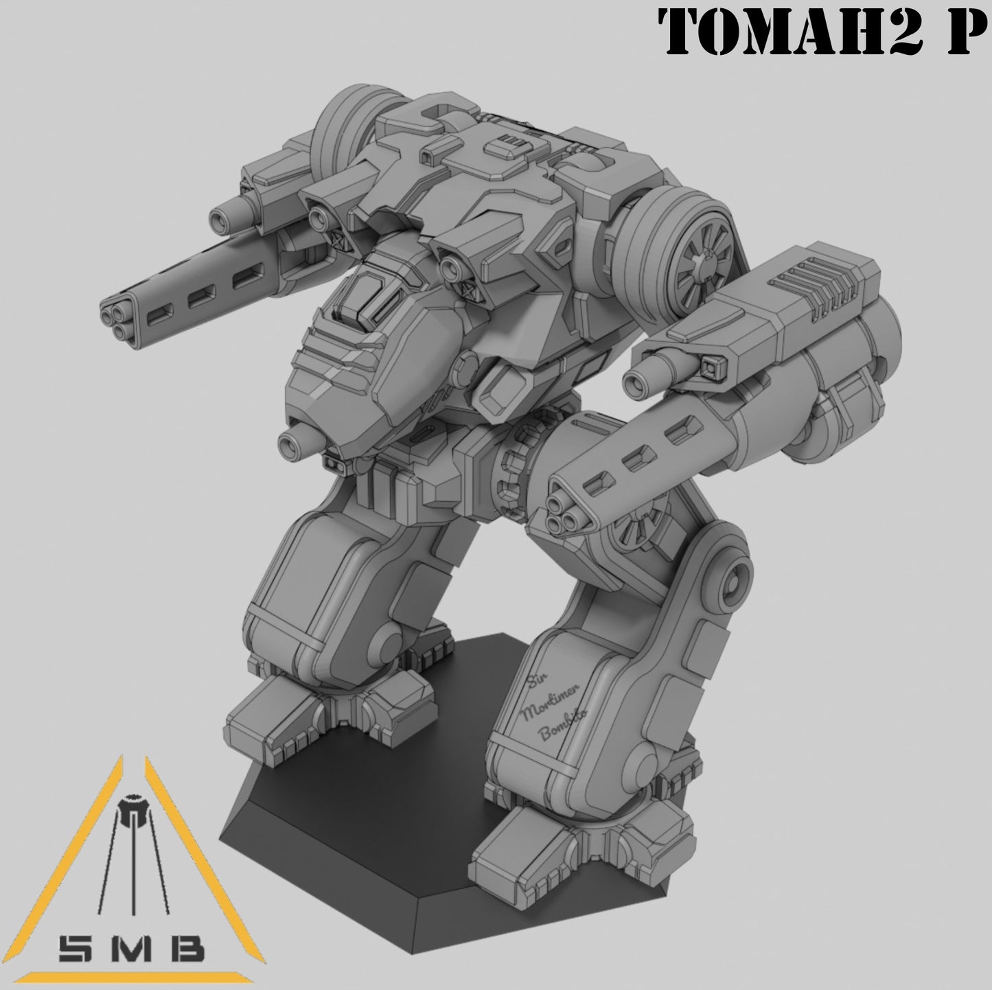 TOMAH2 - Alternate Battletech Model - By Sir Mortimer Bombito