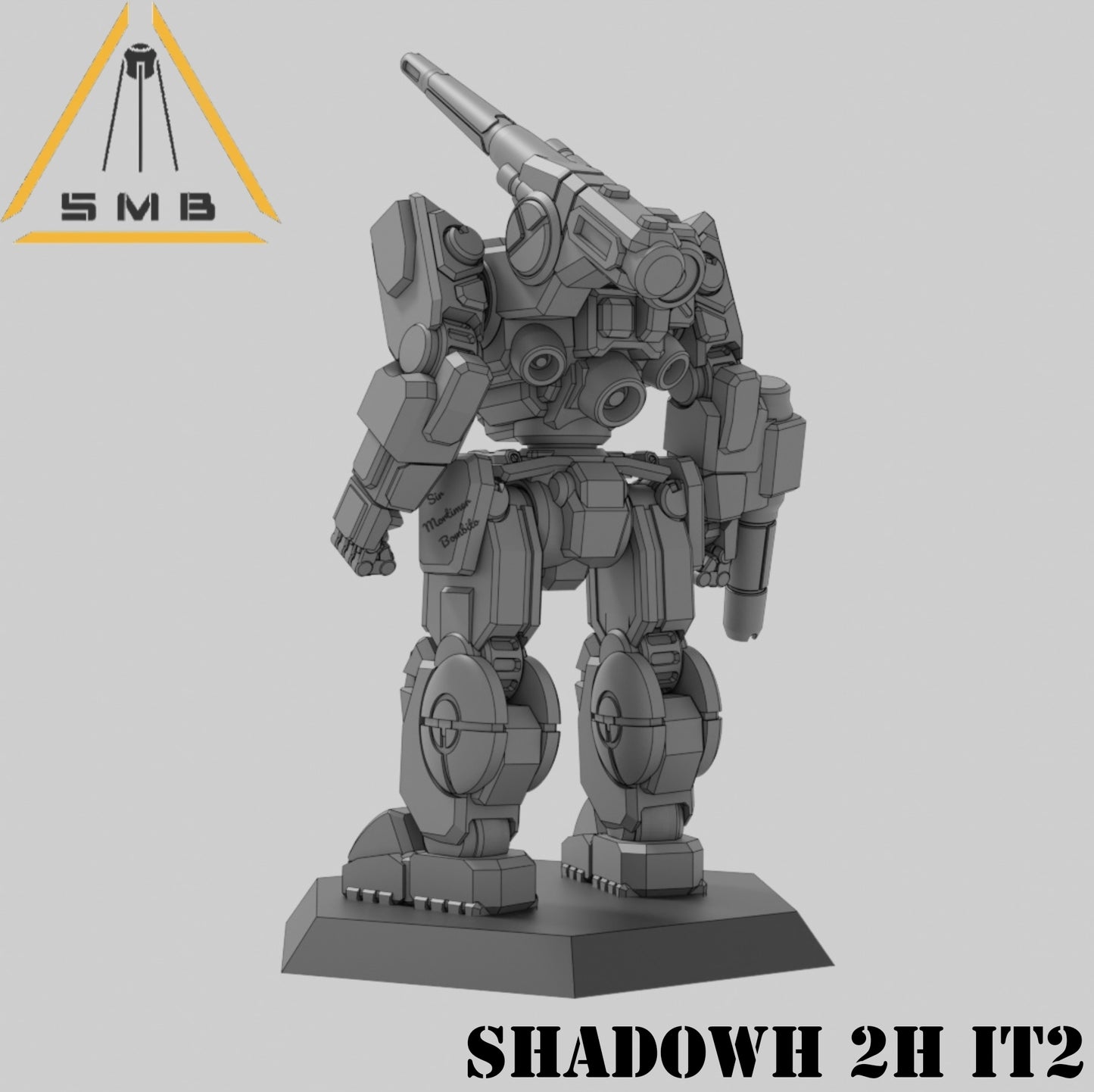 ShadowH2 - Alternate Battletech Model - By Sir Mortimer Bombito