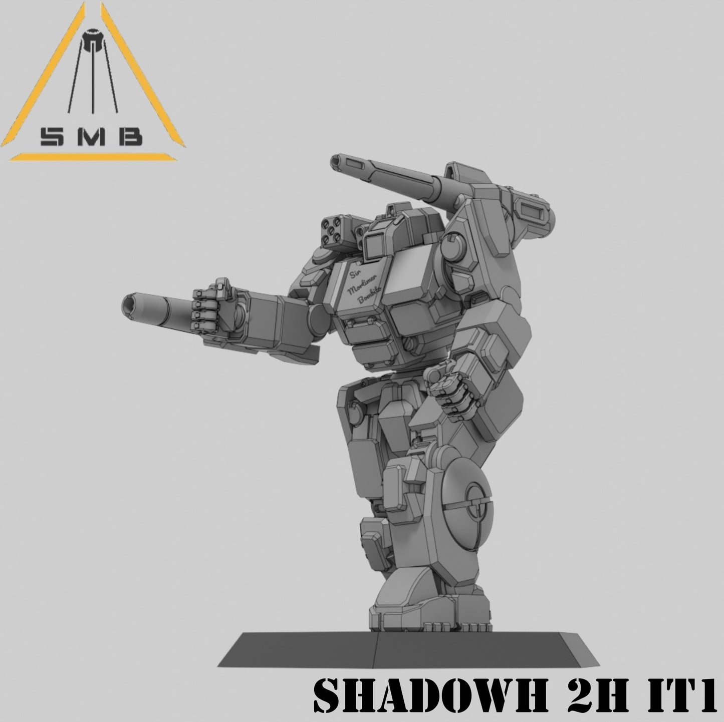 ShadowH2 - Alternate Battletech Model - By Sir Mortimer Bombito