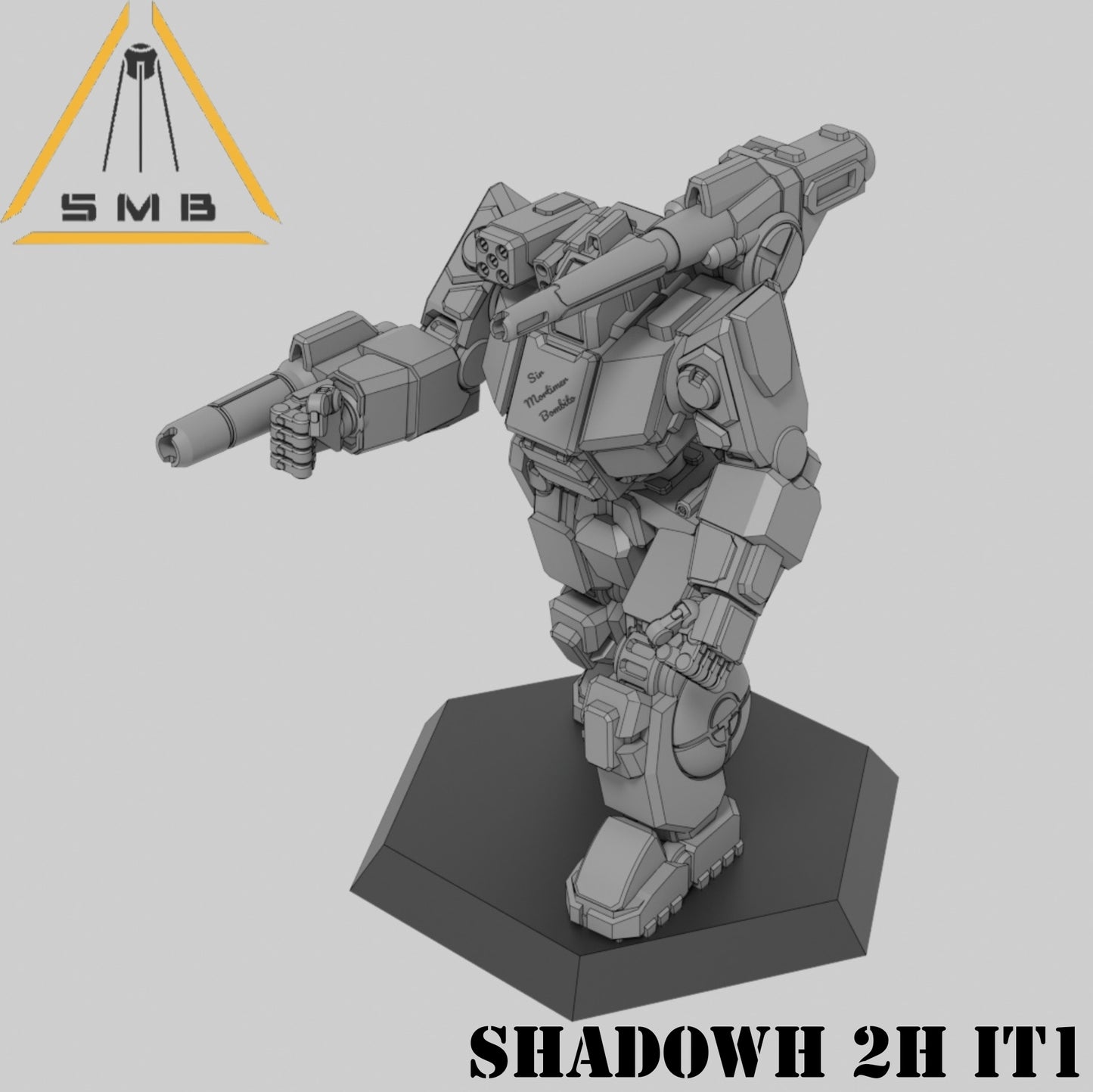 ShadowH2 - Alternate Battletech Model - By Sir Mortimer Bombito