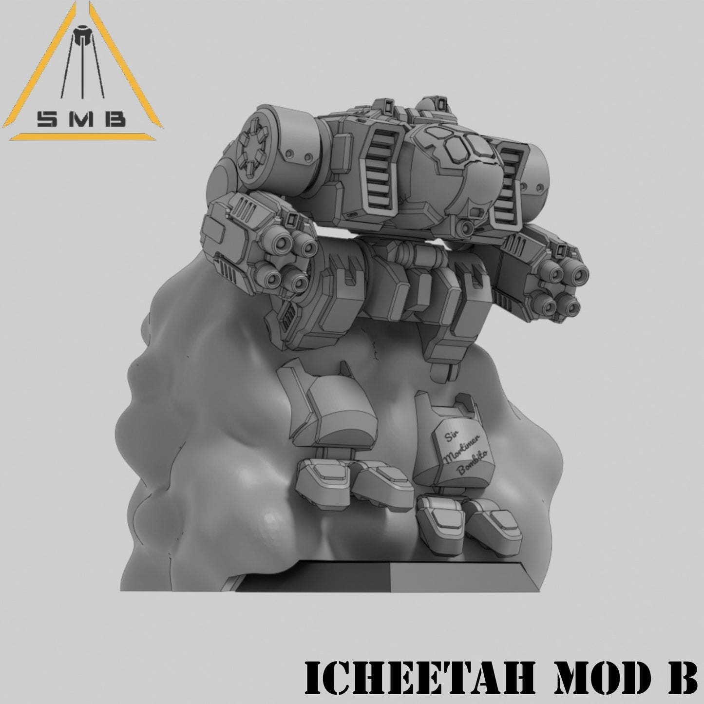 ICheetah Mod B - Alternate Battletech Model - By Sir Mortimer Bombito