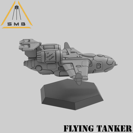 Flying tanker - Alternate Battletech Model - By Sir Mortimer Bombito