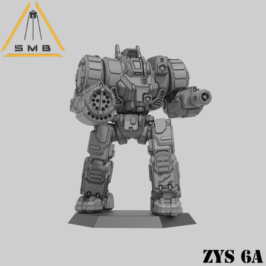 Zys 6A - Alternate Battletech Model - By Sir Mortimer Bombito