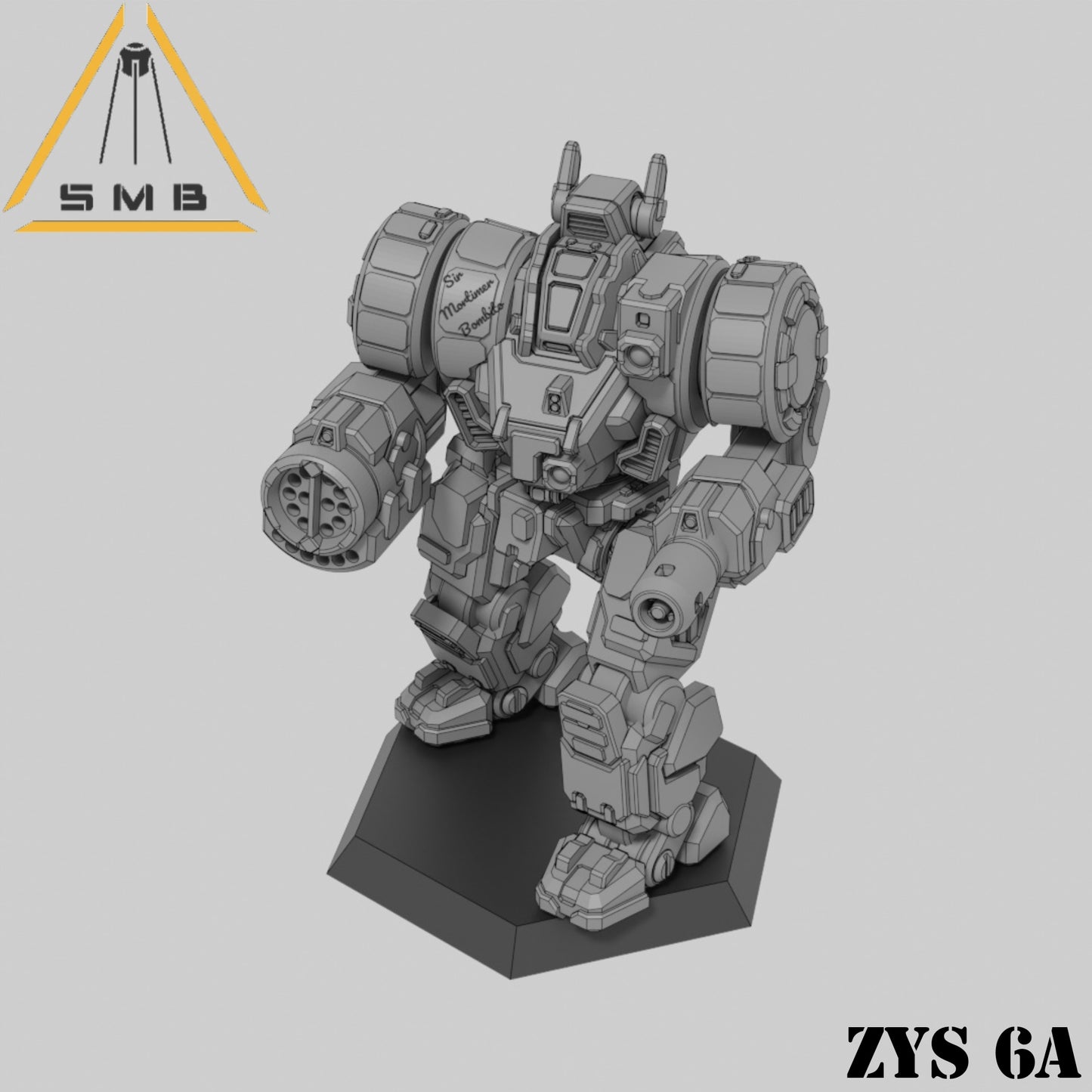 Zys 6A - Alternate Battletech Model - By Sir Mortimer Bombito