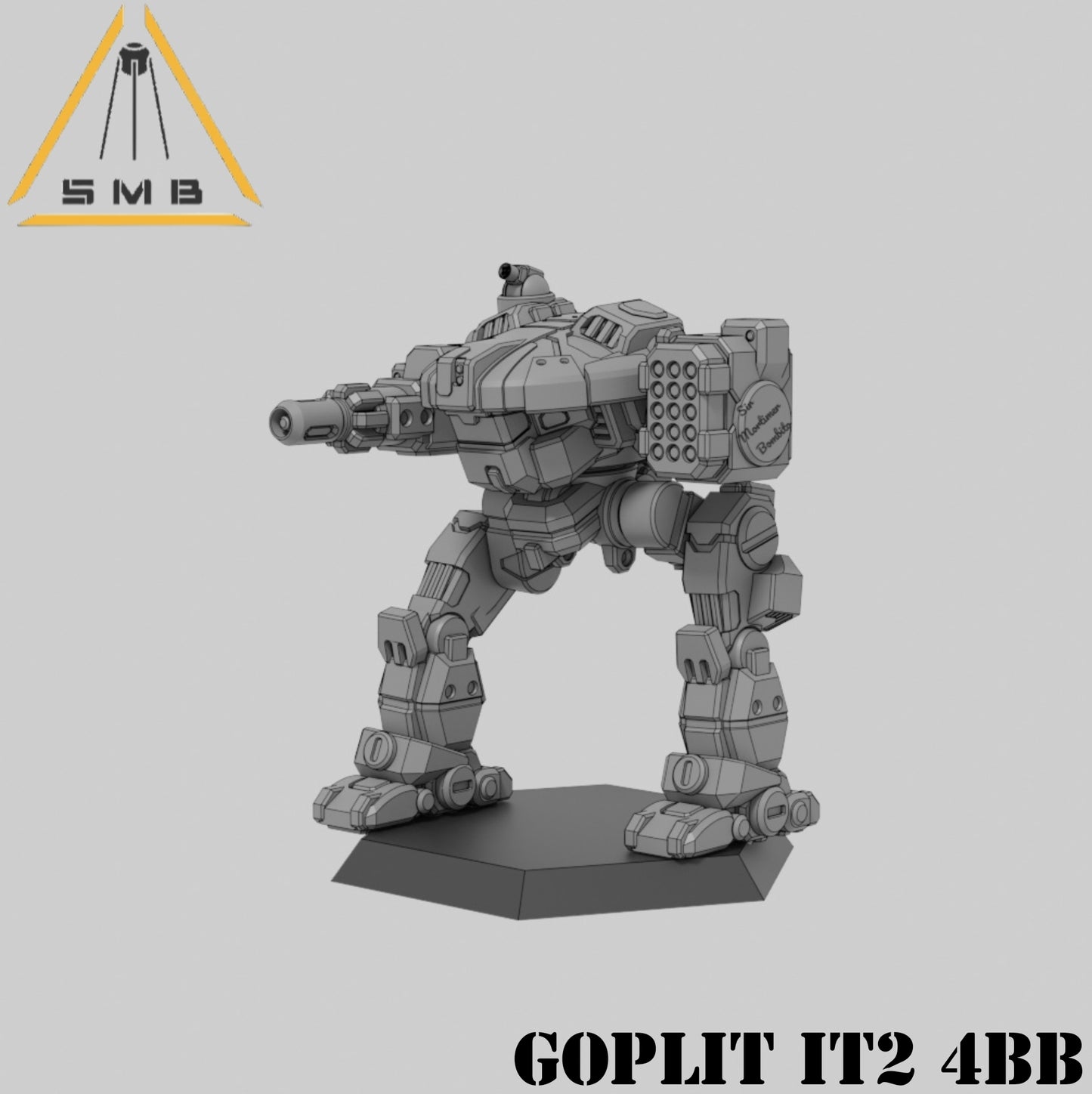 Goplit it2 4BB - Alternate Battletech Model - By Sir Mortimer Bombito