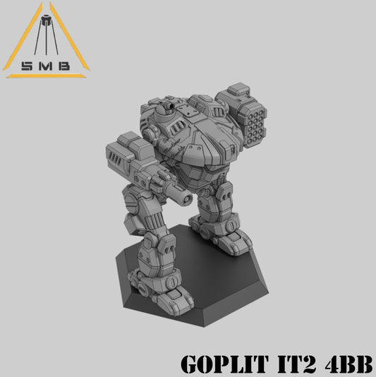 Goplit it2 4BB - Alternate Battletech Model - By Sir Mortimer Bombito