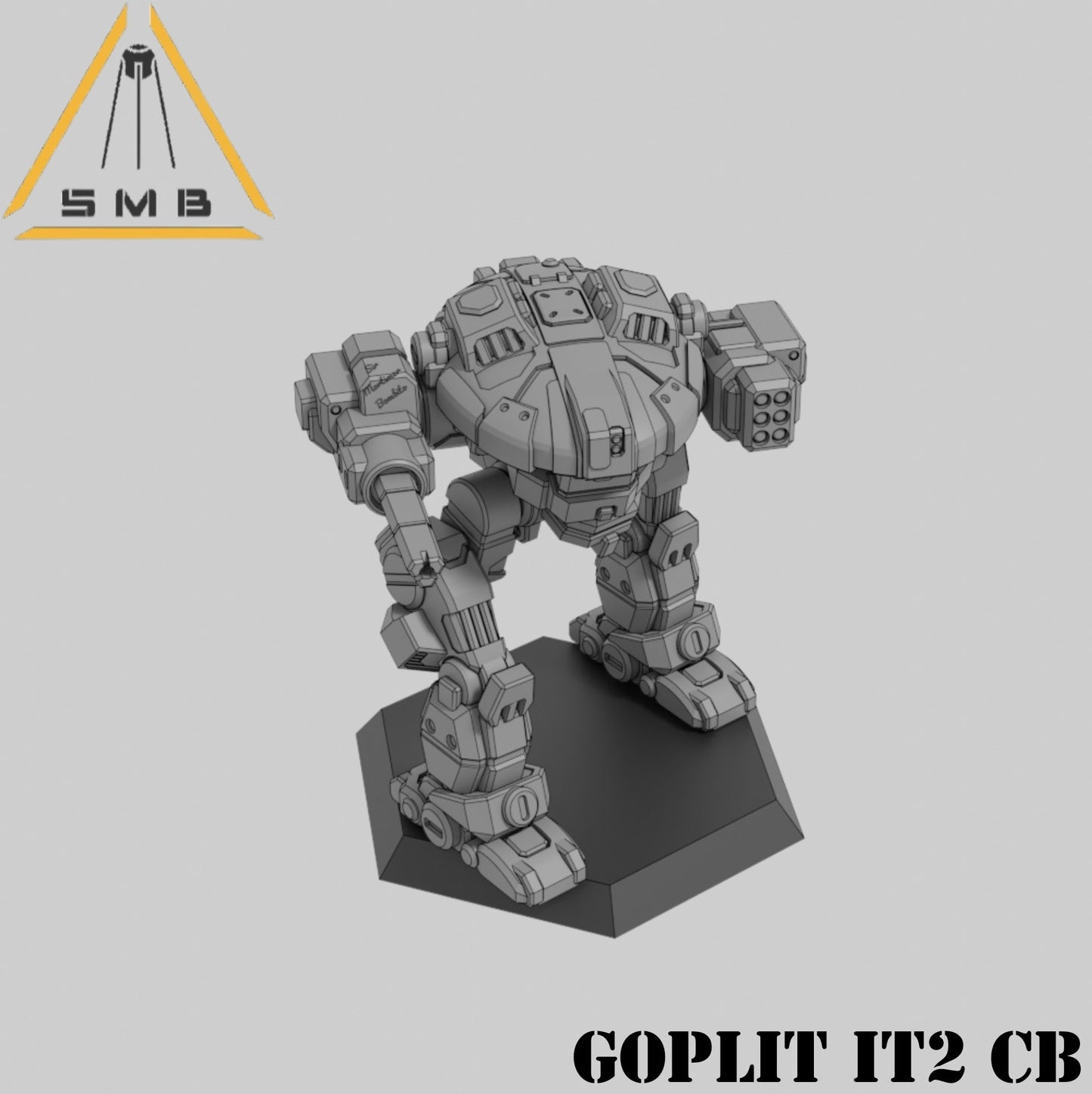 Goplit it2 4CB - Alternate Battletech Model - By Sir Mortimer Bombito