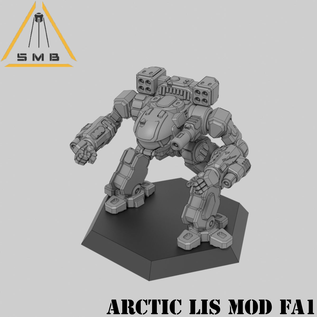 Arctic Lis Mod FA1 - Alternate Battletech Model - By Sir Mortimer Bombito