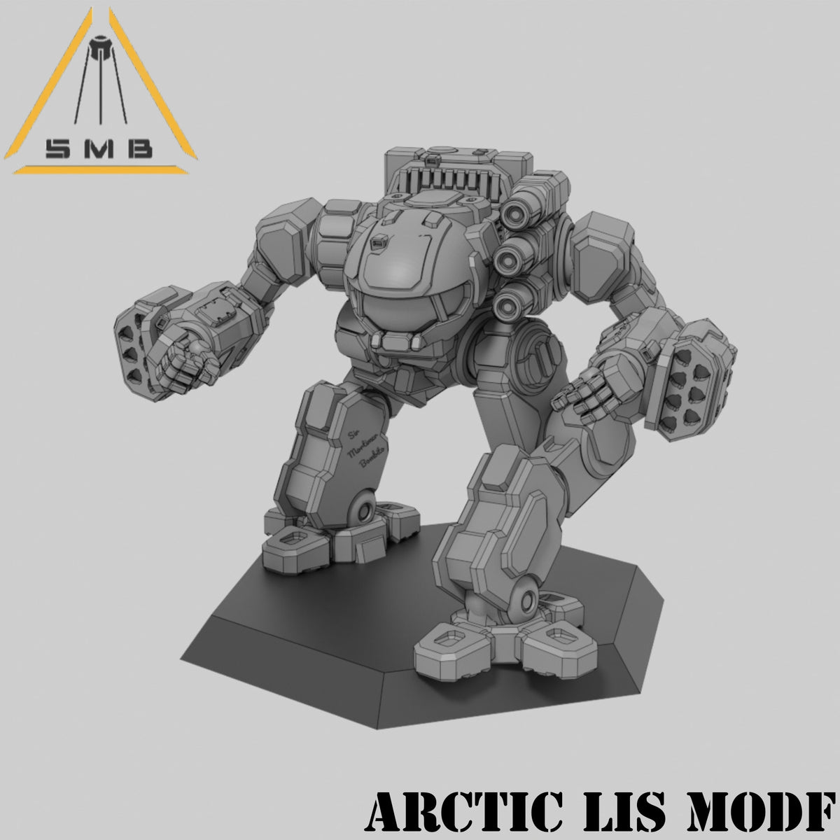 Arctic Lis Mod F - Alternate Battletech Model - By Sir Mortimer Bombito