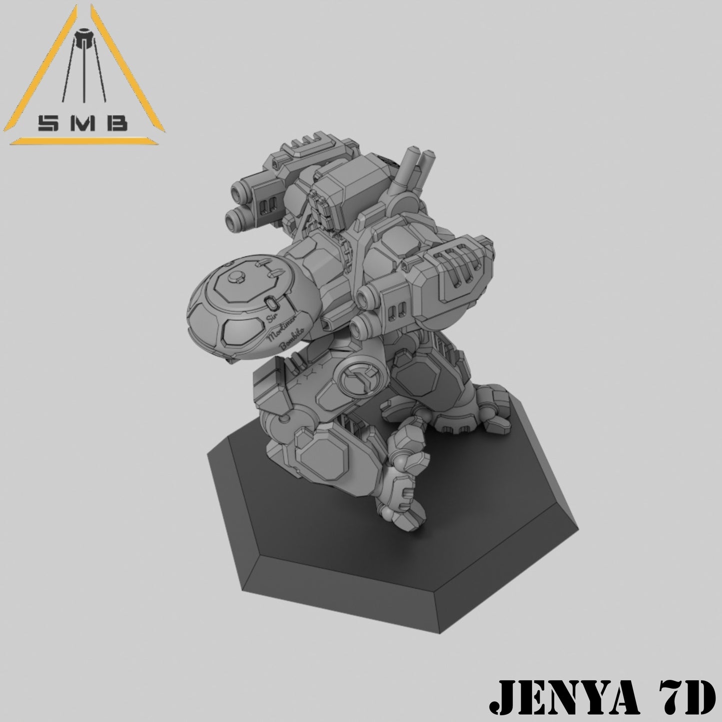 Jenya 7D - Alternate Battletech Model - By Sir Mortimer Bombito