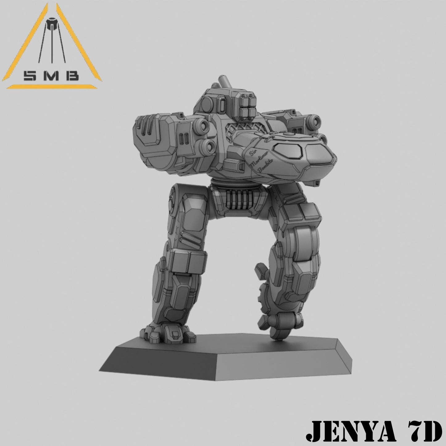 Jenya 7D - Alternate Battletech Model - By Sir Mortimer Bombito