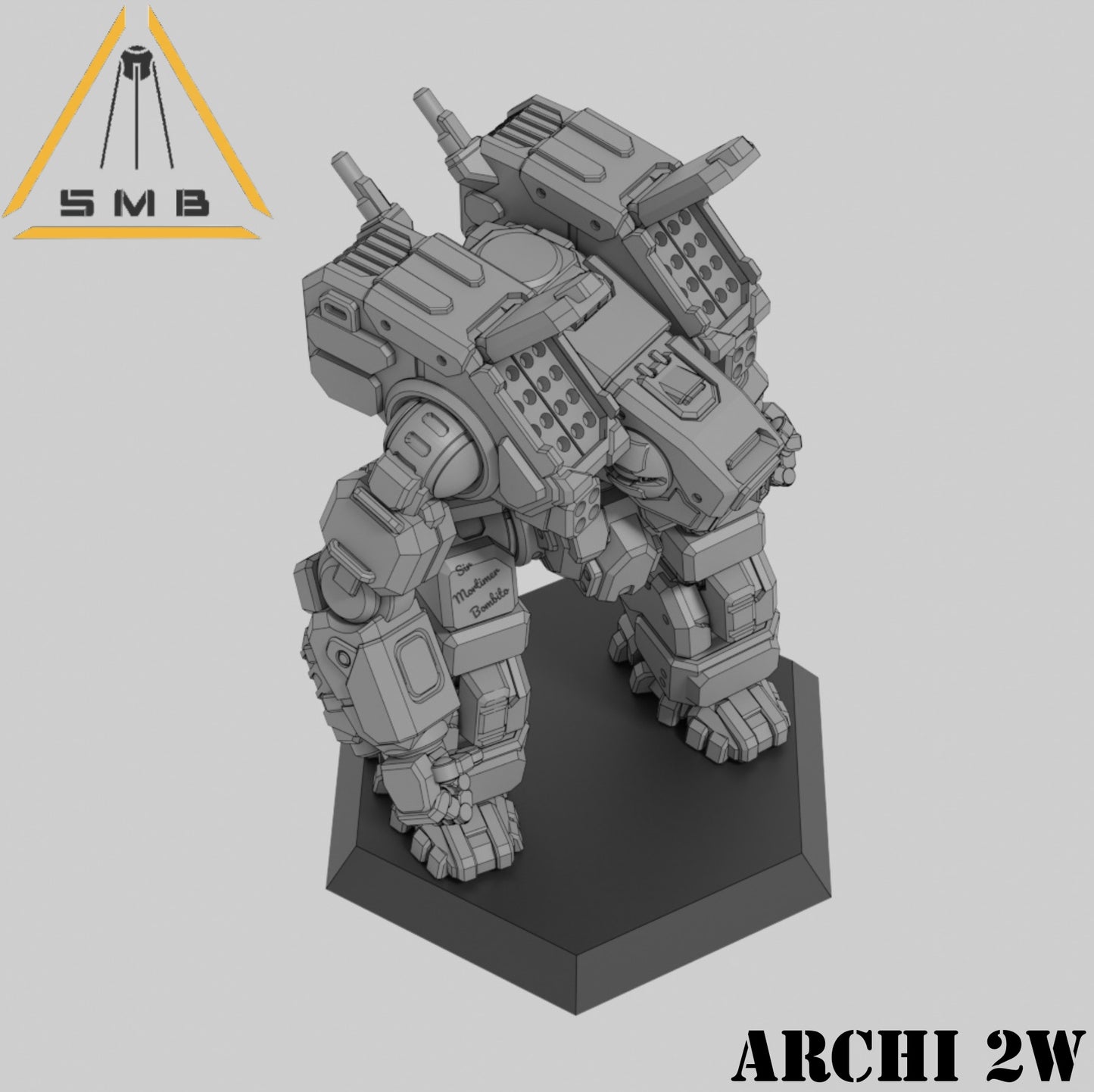 Archi 2W - Alternate Battletech Model - By Sir Mortimer Bombito